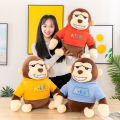 Super ugly cute gorilla doll plush toy cute doll doll net red lazy rag doll boys and girls gifts. 
