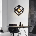 Triangle / Square Cube Shaped Hanging Light , Ceiling Light , Ceiling Lamp, Pendant Lamp, Pendant Light For Home, Office, TV Lounge, Bed Room, Led Light, Led Bulb, Filament Bulb (BULB NOT INCLUDED). 