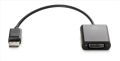 Hp Displayport to DVI Adapter 752660-001 Branded, Black. 