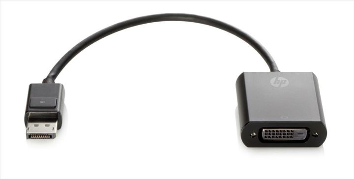 Hp%20Displayport%20to%20DVI%20Adapter%20752660-001%20Branded,%20Black%20-%20Image%204