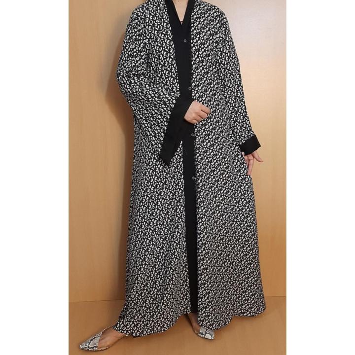 Georgette front open gown for girls
