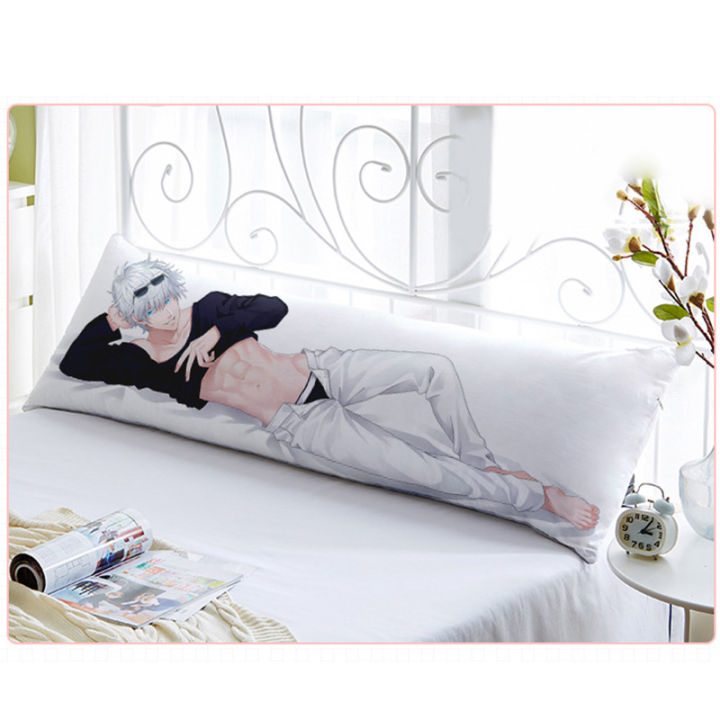 Anime%20Jujutsu%20Kaisen%20Dakimakura%20Gojo%20Satoru%20Fushiguro%20Megumi%20Pillows%20Character%20Body%20Pillow%20Otaku%20Pilow%20Cover%20anim%C3%A9%20body%20pillow%20-%20Image%205