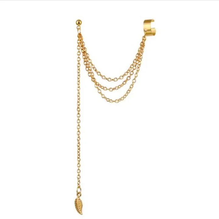 Flower%20Leaf%20Stud%20Ear%20Cuff%20Clip%20On%20Earings%20For%20Girls%20Stylish%20Ear%20Rings%20New%20jewellery%20for%20girls%20-%20Image%207