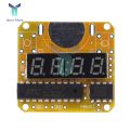 Digital Watch Electronic Clock Kit Single-chip LED Watches Electronic Clock Module KIT DIY LED With Transparent Cover DIY Kit. 