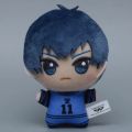 New10cm Blue Lock Plush Toy KeyChain Pendant Nagi Seishiro Chigiri Hyoma Gagamaru Action Figure Soft Bag Pendant Gifts. 