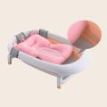 Foldable Newborn Baby Bath Mat Pad Bath Tub Baby Float Bath Mat Seat Antiskid Bathing Net Bed/Chair Cartoon Baby Shower Bath Pad. 