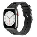 Doth New Applicable ApplewatchS9 Apple Hermes Strap iwatch Silicone Sports Wristband. 