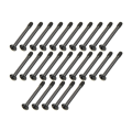 25Pcs 6 -32x30mm Lengthened Roundhead Mount Screw Cooler Radiator Water Screw for PC Case Video Card. 