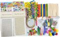 funzbo arts and crafts supplies jar for kids - craft art supply kit. 