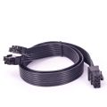 CPU 8 Pin to 4+4 Pin ATX Power supply Cable 8Pin to 8pin EPS Cable P8 to P4 for Cooler Master Silent Pro Hybrid 1300W modular. 
