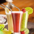 Pack of 4 Stainless Steel Straws + Straw Cleaning Brush | Metal Straw for Drinking Juice | Eco Friendly & Reusable. 