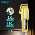 VGR V-278 Barber Clippers Hair Cut Machine Electric Trimmer Rechargeable Professional Cordless Hair Clipper for Men. 