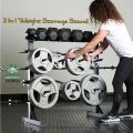 Gym Weight Plate & Bar Rack Storage Dumbbells Stand/Holder Dumbbell/Barbell Stand/Rack. 