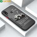UCUC for Huawei Y6S Back Cover Dream Off Road Vehicle Frosted Transparent Hard Phone Case Thin Shockproof Full Cover Camera Protect Case. 