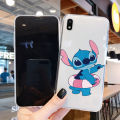 Classic Stitch Case For Samsung Galaxy A10 Phone Cover Cartoon Girl Gift Soft TPU Coque Funda For Samsung A 10 galaxyA10 Cute. 