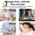 Quorrae Desk Productivity Timer Portable Rotating Pomodoro Timer with Led Display Adjustable Volume Cube Timer for Work Study Kitchen 1-60 Minutes Preset Sensor-controlled Favorite Rollover Timer with Led. 