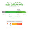 Auto lock buckle belt for men easy adjustable pvc rubber-leather belt for man. 
