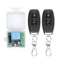 433Mhz Universal Wireless Remote Control Switch DC 12V 1CH relay Receiver Module for security electronic locks DIY Wireless Remote Device complete kit. 