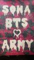 CUSTOMISED GIFT FOR FRIENDS, LOVER, FAMILY- NAME ART ON CANVAS- GIFTS FOR HIM, HER- BTS GIFTS. 