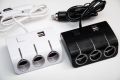 Car Adaptor Triple 3Con Port & 2 Usb Port. 