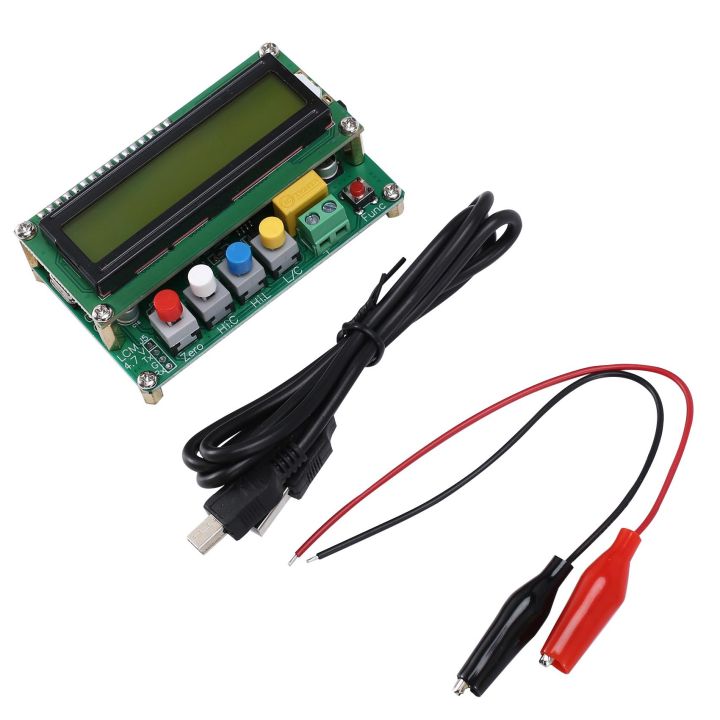 Inductance Capacitance L/C Meter-1 x High Precision L/C Meter
1 x USB Cable-Green