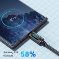 Essager PD 100W USB Type C To Type C Cable To USB C 7A Fast Charging Charger Wire Cord for OPPO Realme Huawei Poco Samsung Display Data Cable. 