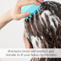 None Slip Hair Scalp Massager, Soft Silicone Hair Massager Shampoo Brush With Grip, Hair Scrubber, Hair Washing Brush,Scalp Exfoliator For Dandruff Removal And Control Hair Brush Comb, Head Scrubber, calp Scrubber Hair Care Tools. 