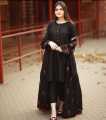 Luxe 3 Pc Stitched Gown / Kattan Silk Elegant Embroidered / Dress For Girls and Women.. 