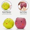 Squeaky Dog Toys -Cute Funny ge Latex Dog Balls for Small Puppy and Medium Pets Dogs (6 Pack). 