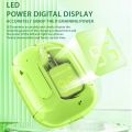 Air 31 Earbuds Wireless Crystal Transparent Bluetooth 5.3 Ear buds Wireless Headset Transparent Charging Case Heavy Bass Stereo Earphones Noise Reduction Sports Headset with Microphone Waterproof Headphone LED Digital Display. 