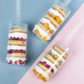 JGYBI Kitchen Plastic Round Bakery Push Up Push Pops Cake Container Pusher with Lids. 