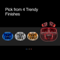 Zero® Klarity Zbuds Wireless Earbuds | Transparent  Earbuds | Bluetooth 5.4v Gaming Earbuds | 13mm Base Driver Earbuds | Quad Mic ENC  Earbuds for Calling | Bluetooth Earbuds for iOS and Android | Best Earbuds for Men and Women. 