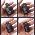 1Pcs Durable Air Impact Socket Socket Adapter 1/2" 3/4" 3/8" 1" Drive Square Sleeve Ratchet Wrench Adapter Hand Pneumatic Tool Universal Converter Joint. 