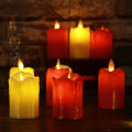 CUANFEN 3pcs/lot Led Flameless Candle Plastic Simulated flame LED Birthday Candle Lights Christmas Wedding Party Home Decoration. 