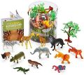 animal toys 3d plastic zoo safari. 