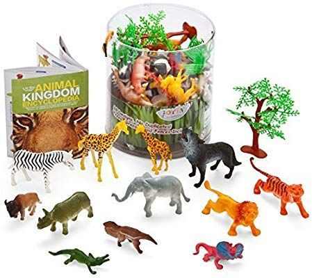 animal toys 3d plastic zoo safari