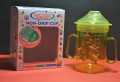 Original 9oz / 250ml Camera Company Non-Drip -Fancy- Baby Sipper Cup With Lock & Handle (Made In Taiwan) (BPA FREE). 