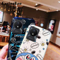 For VIVO Y02A Case Cute Doraemon Soft Shockproof Cartoon Design Couple Full Protection Back Cover Casing VIVO Y02A Phone case. 