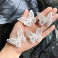 Korean Style Sweet 3D Butterfly Hair Clips For Girl Women Butterfly Hair Barrettes Fashion Hair Accessories. 