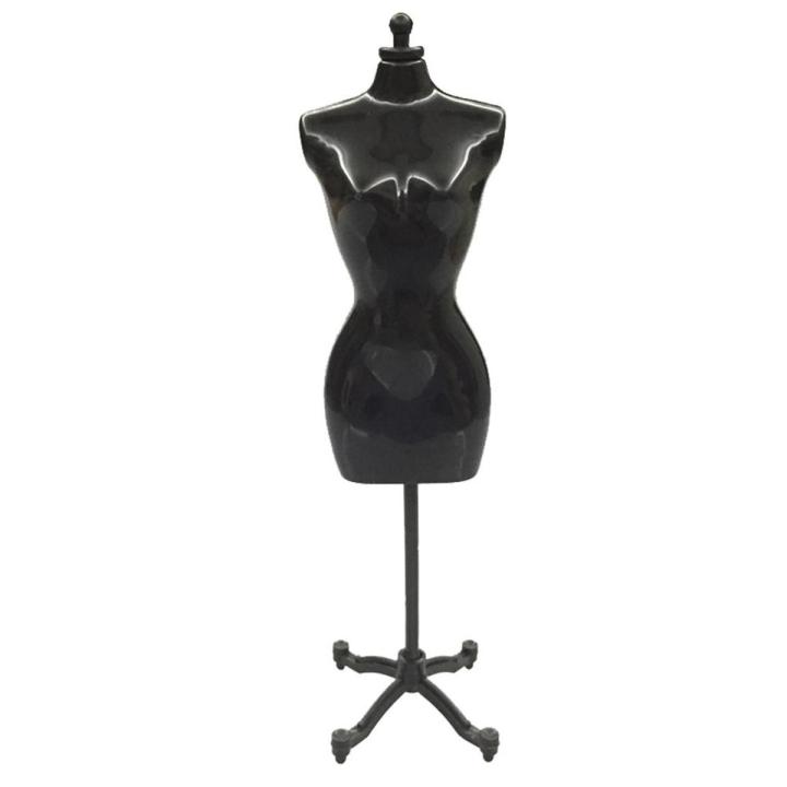 Mini Mannequin Dress Clothes Gown Model Stand for Doll Display Holder Toy