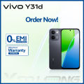 vivo Y31d - 6GB RAM +128 GB ROM -7200 mAh BlueVolt Battery - Snapdragon 6s Gen 2 4G - IP68 & 69 Dust and Waterproof - OriginOS 6.0 New System   - Officail PTA Approved. 
