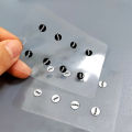 1 Pack Glass Mouse Skates DIY Universal Dots Mouse Feet Pads Sticker for Gaming Mouse Anti-Slip Pad. 