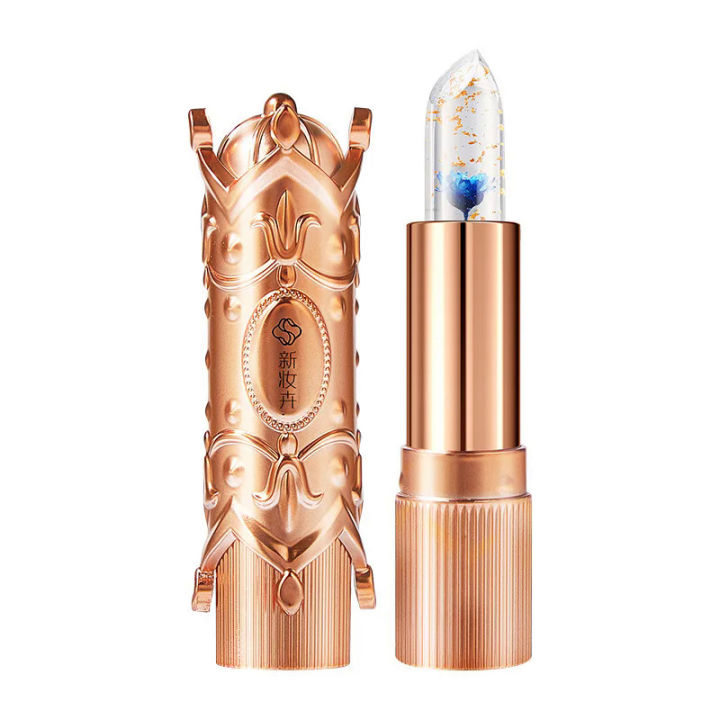 Petal Jelly Colour Changing Lipstick Moisturising Warm Change Silky Smooth Sculpted Lasting Lipstick Private Label Lip Balm
