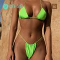 DR BEI Women Swimsuit Sleeveless Halter Tiny Tie Lady Bathing Suit. 