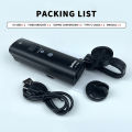 Ecocc Bicycle smart light night riding mountain bike road car headlight riding aluminum alloy car headlight automatic start and stop light perception. 