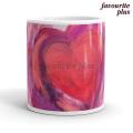 Happy Valentines Day Printed Mugs Coffee Tea Travel Customized Cute Mug. 