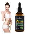 Slimming oil for fat burn, body shaping, inch loss, cellulite reduction, and firm smooth skin. 