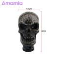 Amamia Shifter Handle Head Eco-friendly Skull Head Manual Car Gear Stick. 