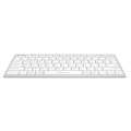 A4tech FBX51C Bluetooth & 2.4G Wireless Keyboard - Rechargeable USB Type C - Multi Device -2 cm Slim & Lightweight - Scissor Switch Keys - Multidevice Pairs Upto 4 Devices - For PC/Laptop/Tablet/iOS/Android/Smart TV. 