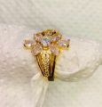 women and girls 22k gold plated casting finger ring. 